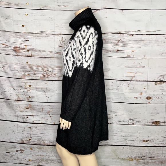 Maurices Black and White Long Sleeve Dress - Picture 2 of 4